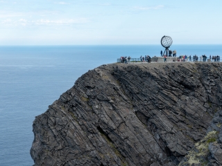 Tag 7, Nordkap, 71° 10′ 21″ N, Europas (fast) nördlichster Punkt